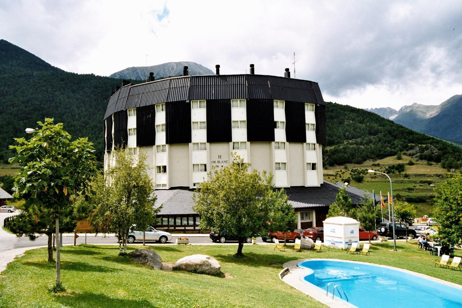 Hotel Or Blanc Espot Buitenkant foto